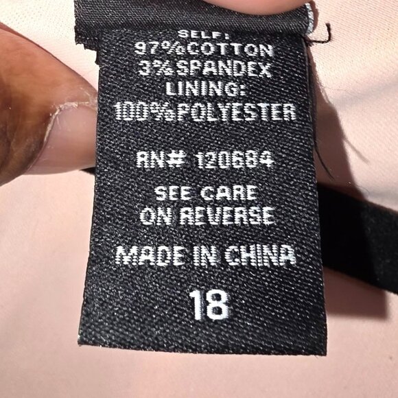 Disney Women's Fary Tale Pink & Black Paris Print Sleeveless Dress Peter Pan Col - Picture 7 of 8